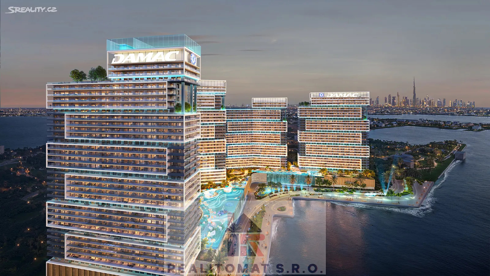 Damac - Chelsea Residences na poloostrově Maritime City 